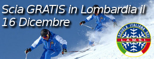 Scia gratis in Lombardia il 16 Dicembre