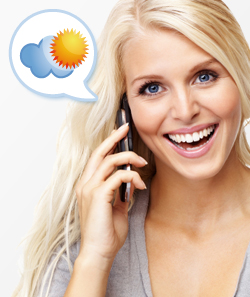 Previsioni meteo telefoniche