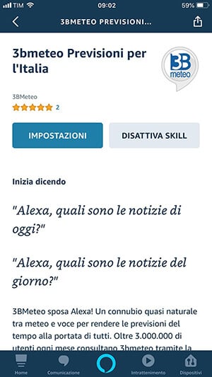 Skill Alexa