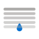Coperto con pioggia debole e nebbia