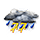 meteo Molto nuvoloso con piogge e temporali